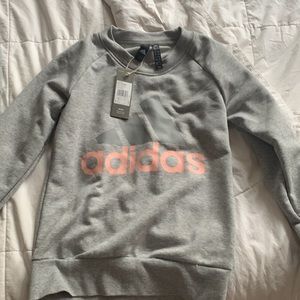 COPY - Grey Adidas crewneck